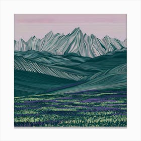 Mountain Range 2 Canvas Print