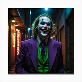 Joker 306 Canvas Print