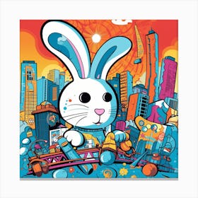 Easter Bunny Canvas Print