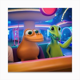 Good Dinosaur Canvas Print