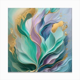 Abstract Abstract Painting Canvas Print