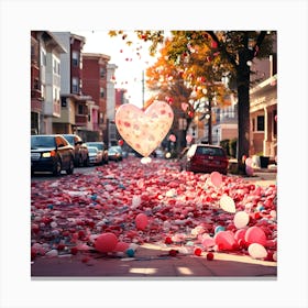 Valentine'S Day Canvas Print