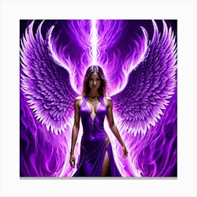 Angel Of Fire Canvas Print