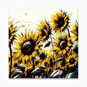 Sunflowers 13 Canvas Print