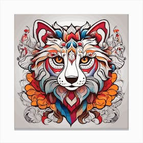 lion Head Canvas Print