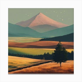 Landscape Painting 93 Canvas Print