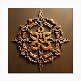 Om Symbol Canvas Print