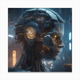 Cyborg 102 Canvas Print