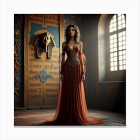 Egyptian Woman 4 Canvas Print