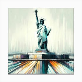 Liberty Statue New York 2 Canvas Print