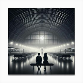 London Station Canvas Print