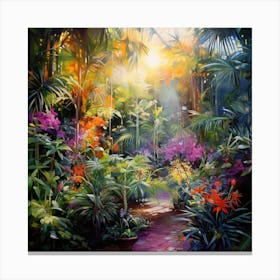 Tropical Garden 2 Canvas Print