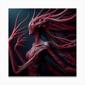 Creature Of The Night 3 Canvas Print
