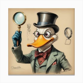 Daniel Duck Canvas Print