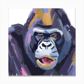 Mountain Gorilla 03 Canvas Print