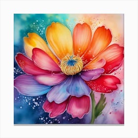 Cosmos Flower Canvas Print