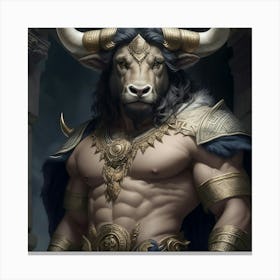 Maze Guardian Canvas Print