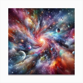 Cosmic Bling Canvas Print