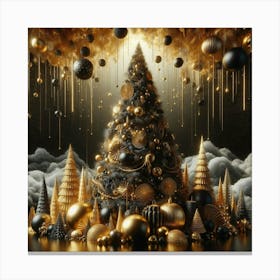 Christmas Tree 43 Canvas Print