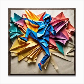 Origami Art 17 Canvas Print