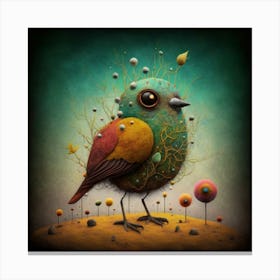 Bird In The Sky Canvas Print