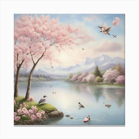 Springtime Serenity04 Canvas Print