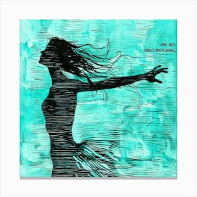 Fit To Dance - All In Canvas Print