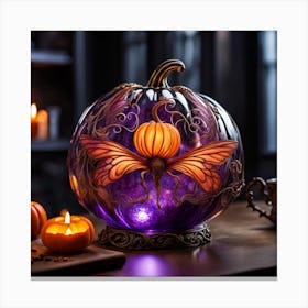 Glass Pumpkin Canvas Print