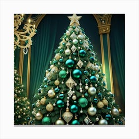 Christmas Tree Canvas Print