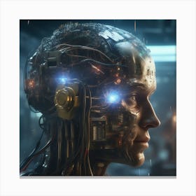 Cyborg 111 Canvas Print