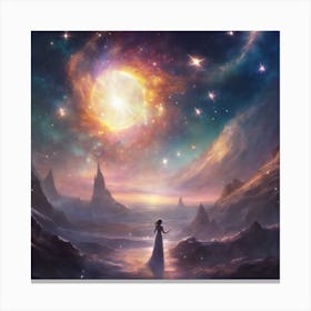 Starry Sky Canvas Print