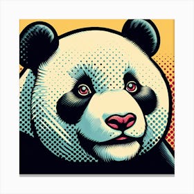 Pop Panda 1 Canvas Print