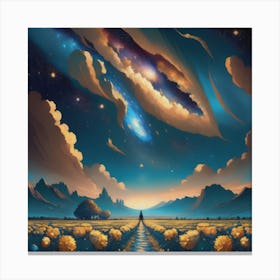 The Cosmos Canvas Print