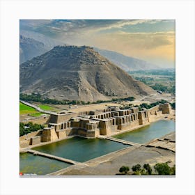 Firefly The Indus Valley Civilization Was One Of The World S Oldest Urban Civilizations, Thriving Ar (2) Canvas Print