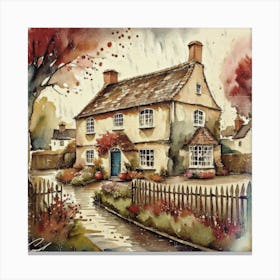 Cotswold Cottage Canvas Print
