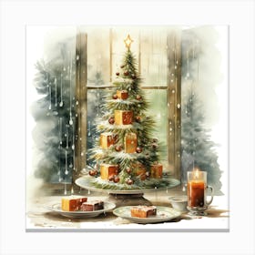 Christmas Tree Canvas Print