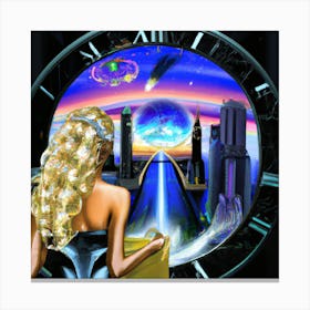 Time Portal Canvas Print