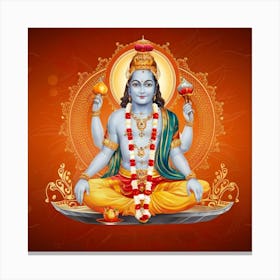 Lord Shiva 4 Canvas Print