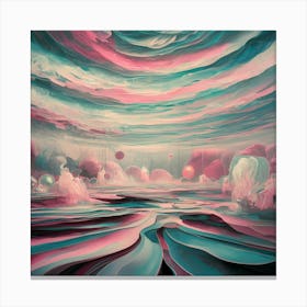 Abstract Painting Canvas Print