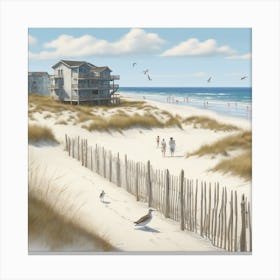 Deatin Days: Holiday Isle Canvas Print