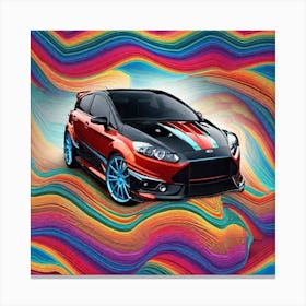 Ford Focus Sr Canvas Print