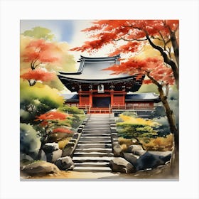 Kyoto Pagoda 10 Canvas Print