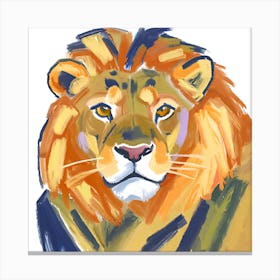 Barbary Lion 04 Canvas Print
