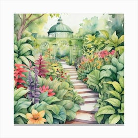 Garden Path 14 Canvas Print