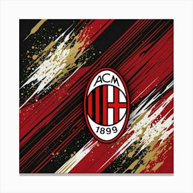 AC Milan 13 Canvas Print