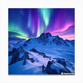 Northern lights Canvas Print