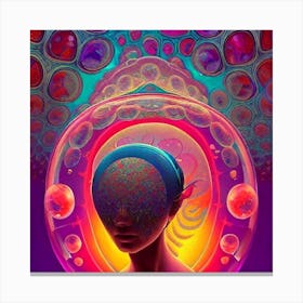 Psychedelic Art Canvas Print