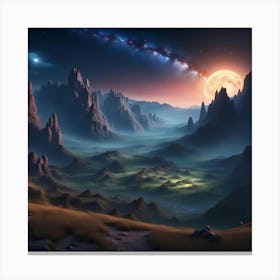 Alien Horizons Canvas Print