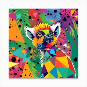 Lemur Canvas Print