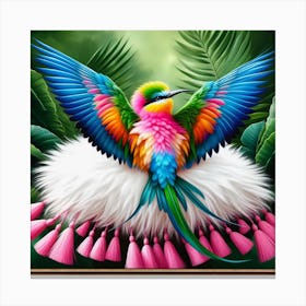 Colorful Bird 1 Canvas Print